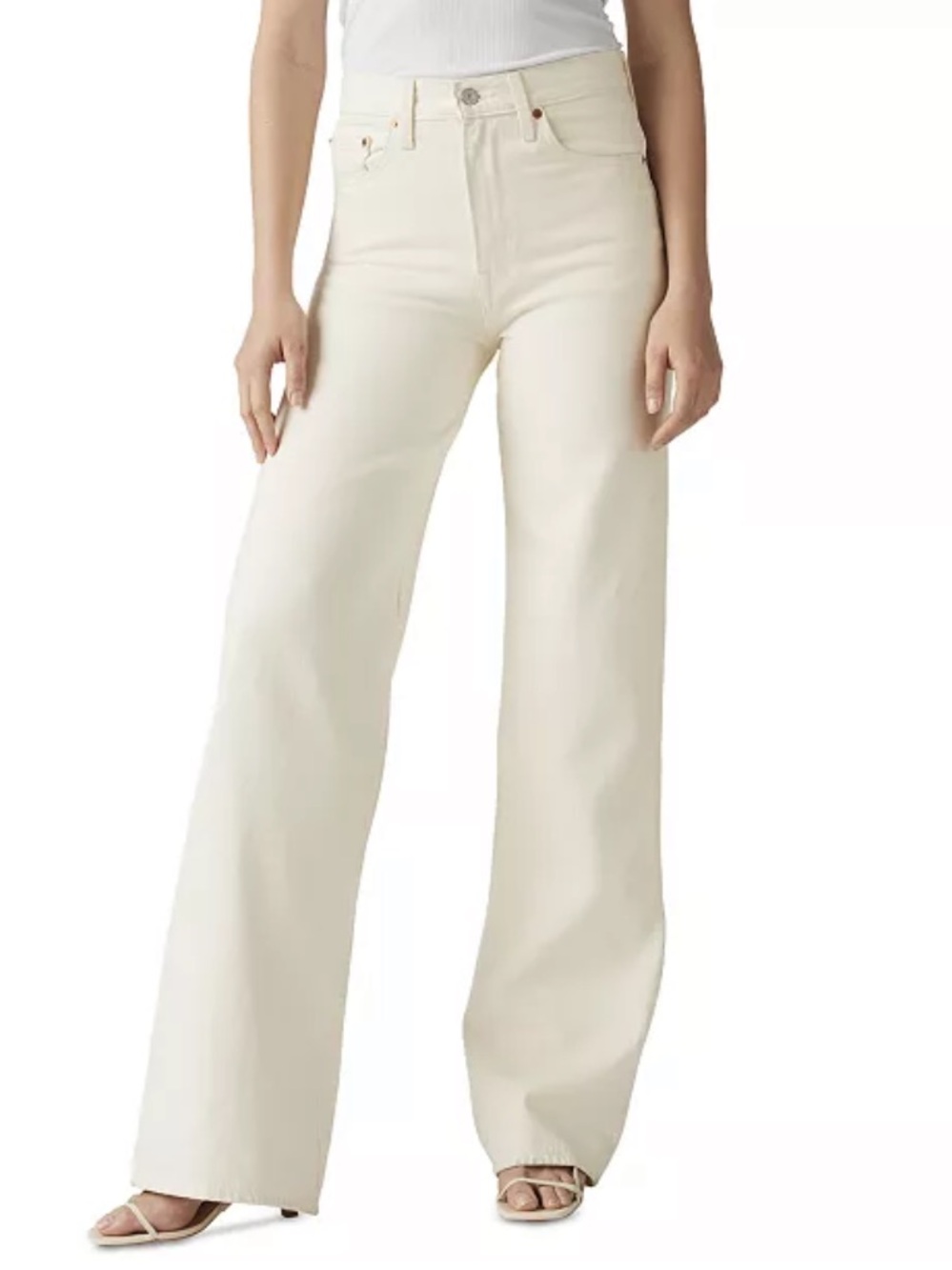 Levi’s 70’s Corduroy Flare Jeans Cream